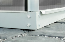 Stålsockel 9900 Grå 9,9 m² Vitavia